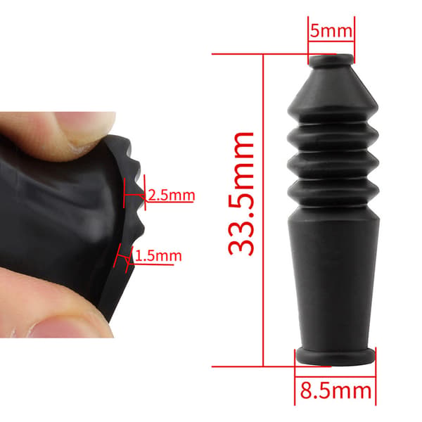 4 st/pack Mountain Folding Cykel Dust för Jacka Brake Line V Armbåge för Prote