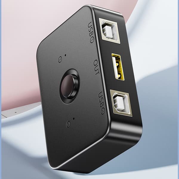 Skriver USB 2 Port Skriverdeling Datamaskin Eksterne Komponenter USB-skriver