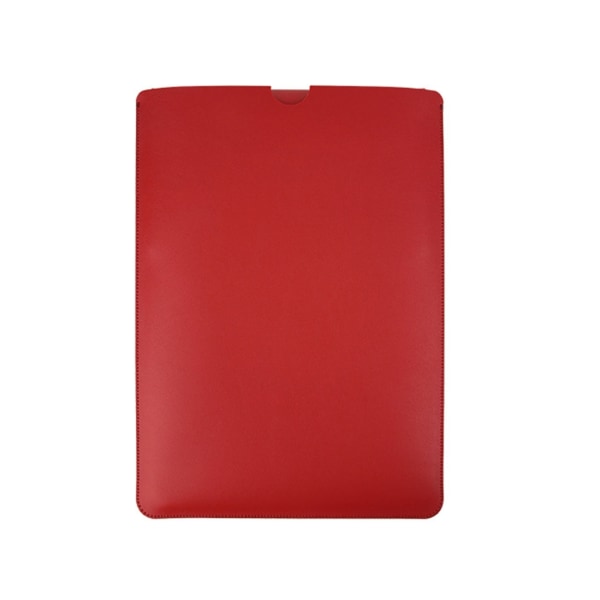 Laptopväska Vattentätt PU- cover för Book Air 13 Pro 13,3 14 15 15,6 tums case- Notebook innerväska Red 13"