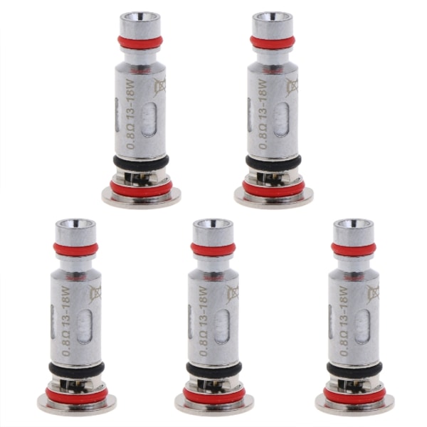 5 st/lot 0,8/1,0/1,2 ohm UN2 Meshed-H Coils Kostymbyte metallspolar för Caliburn G Pod /KOKO Prime Vaper Starter Kit 1.0ohm