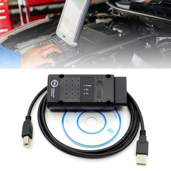 OBD2 Scanner Effektiv V2014 1.99 PIC18F45K80 Diagnostikverktyg för Tekniker