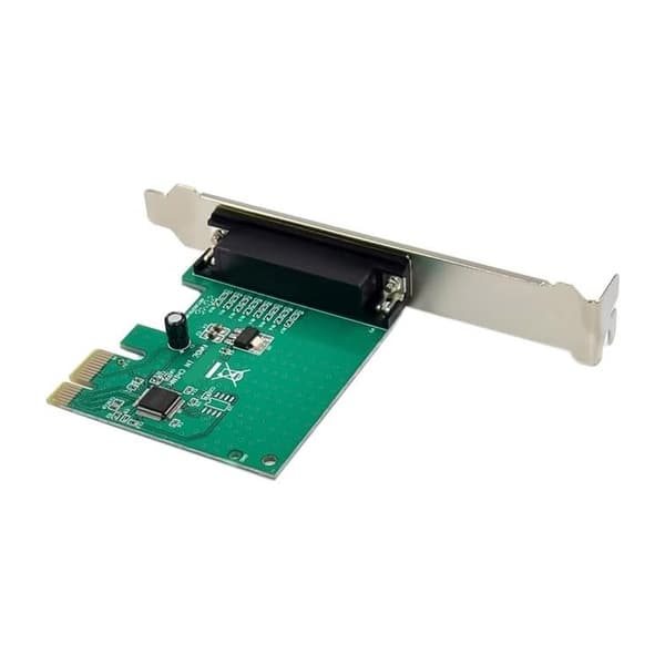 PCIE Controller Card PCIE til DB25 Printer Adapter PCIe Dataoverførsel