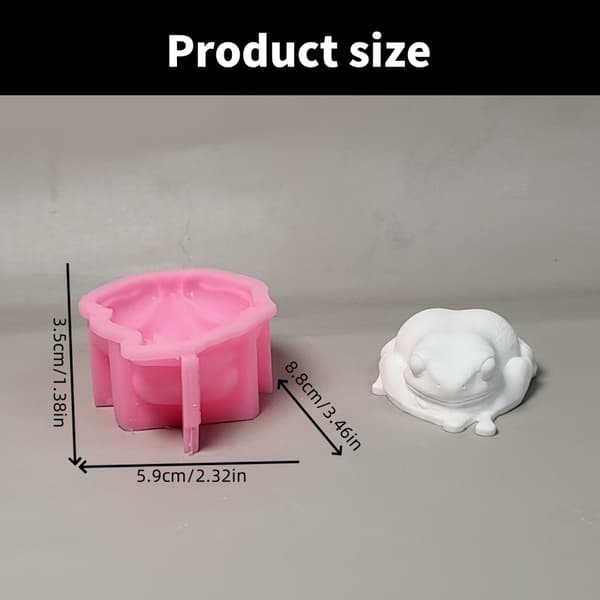 Silikoneforme Støbeforme Gipsforme Træfrøer Epoxy Resin Forme