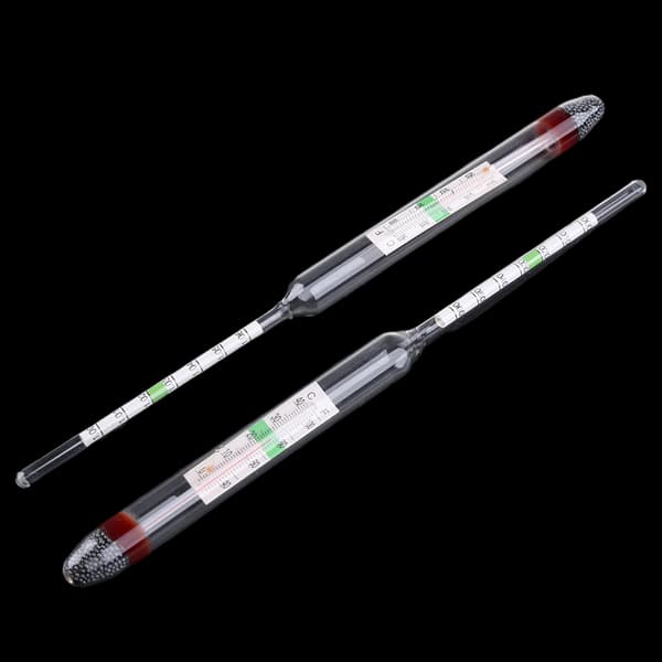 Glass Akvarier Hydrometer Termometre Marine Saltholdighetstester 1.000-1.060