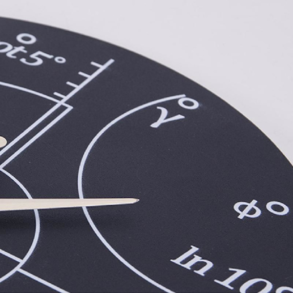 Matteväggklocka Matematiska ekvationer och notationer Matematik Svarta tavla Nördvägg Utbildningsklocka Skola Klassrum null - A