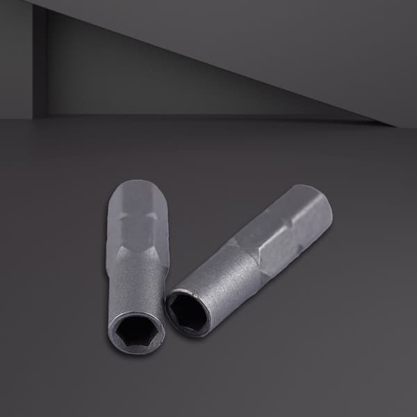2 stk. sekskantet skaftadapter 4 mm bitsholder 1/4 tomme skruetrækkerbitadapter