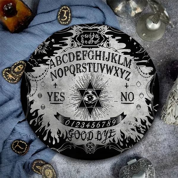 Øyemønster Astrologi Pendler Matte Musematte Tarot Antiskli Gummimatte