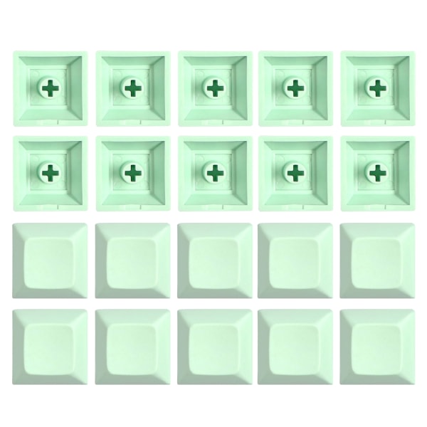 DSA 1U Keycap Set PBT Blank Tangenter DSA Profil 1U Höjd Tangentuppsättning För Mekaniskt Gamingtangentbord 20ST