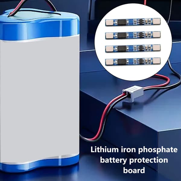 4 Stk. Lithium Batteribeskyttelseskredsløbskort til 18650 Cellemodul
