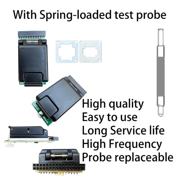 Effektiv EMMC BGA153 BGA169 Adapter Socket Til T76 Programmer