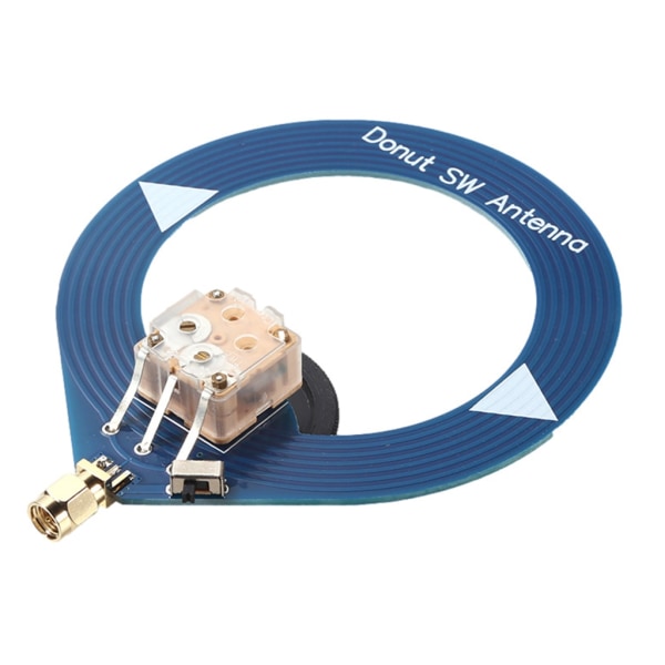 1 st MW Kortvågsantenn AM MW/SW Liten Donutantenn Mini Loop-antenn för HFDY Malahiteam DSP DSP2 Mottagare HF Mellanvåg