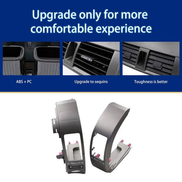 Stilfuld Aircondition Ventilationsramme ABS Luftventilations Dekorationsramme til 04-09
