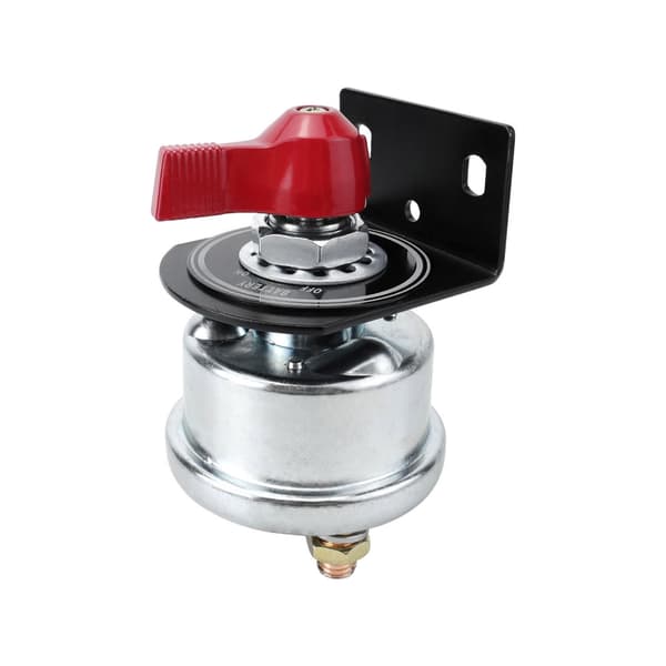12-48V Strømbatteri Isolator Isolationskontakter Afbryd Strøm Silver