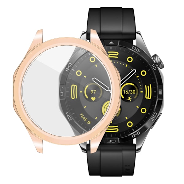 Stötsäker för GT4 41/46 mm skärmskydd Bumper Shell Cover anti-scratch Reptåligt hölje Slitstarkt Gray 46mm