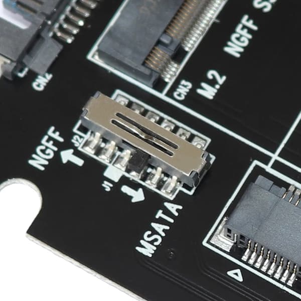 MSATA til Sata 3.0 Adapter USB 3.0 Sata Harddisk 2 i 1 Konverter med Kabel