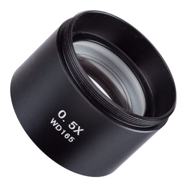0,5X Stereomikroskop Auxiliary Barlow Lens Big Attachment Objective Lens