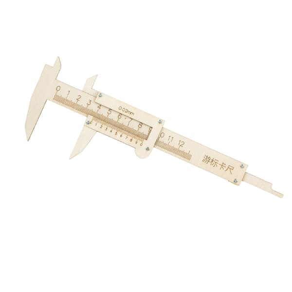Vernier Caliper Model Træ Samle Legetøj Hands on Pædagogisk STEM Legetøj til Børn