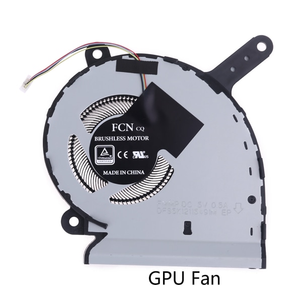 Ny original CPU GPU Kylfläkt Kylare för Asus- ROG Strix G531 G531G G531GT G531GU/Gd/Gw FLLB 13NR01L0T01111 CPU and GPU