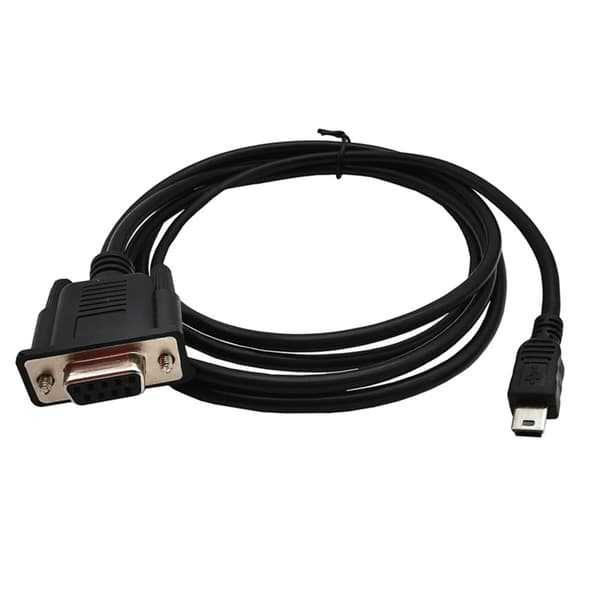1.8M DB9 Hona till USB mini 5 Pin Hane Kabeladapter