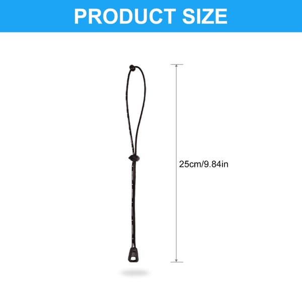 2 stk. Multipurpose elastisk reb snor bungee rem lille bungee snor