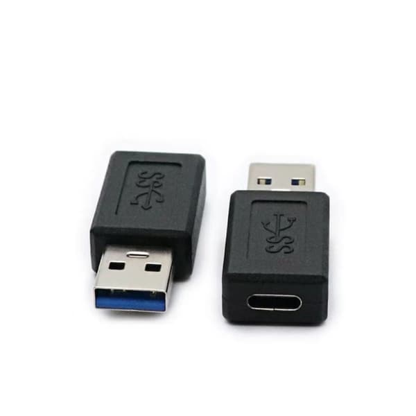 5V3A USB3.0 Hane till Typ C Hona Adapter För Snabb Dataöverföring 5Gbps