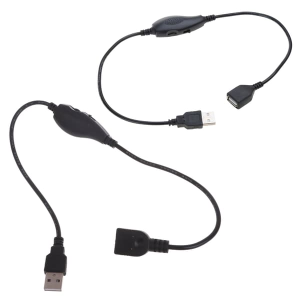 45 cm USB-kabel med dimmerbryter PÅ/AV-kabel forlengelse USB-strømforsyningslinje
