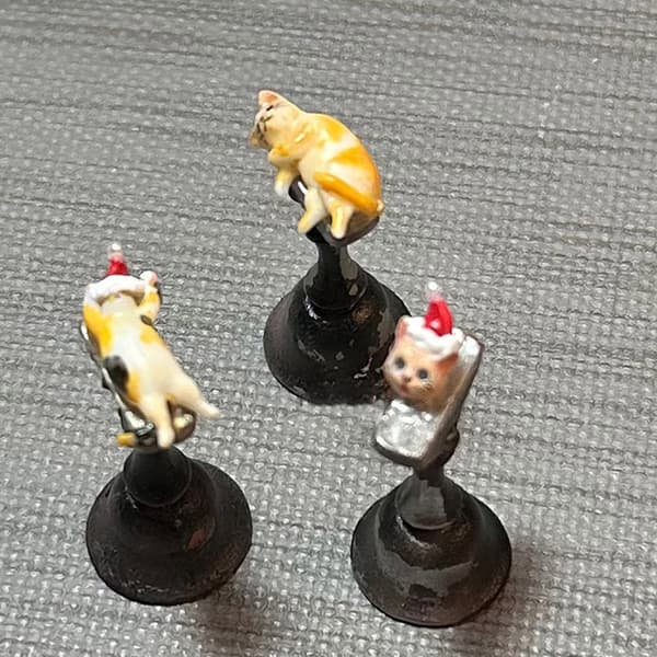 Klar og solid silikonform for nydelige katter, neglekunst og hobbyutstyr