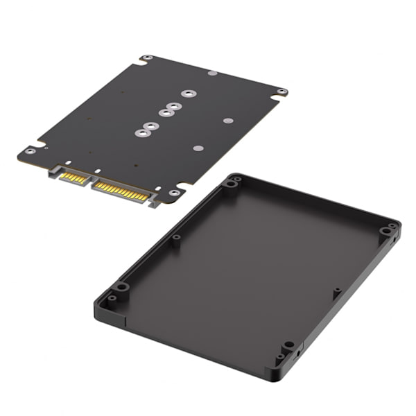 M.2 NGFF Msata SSD'er til SATA3.0 2,5 tommer Adapter Harddisk Kabinet