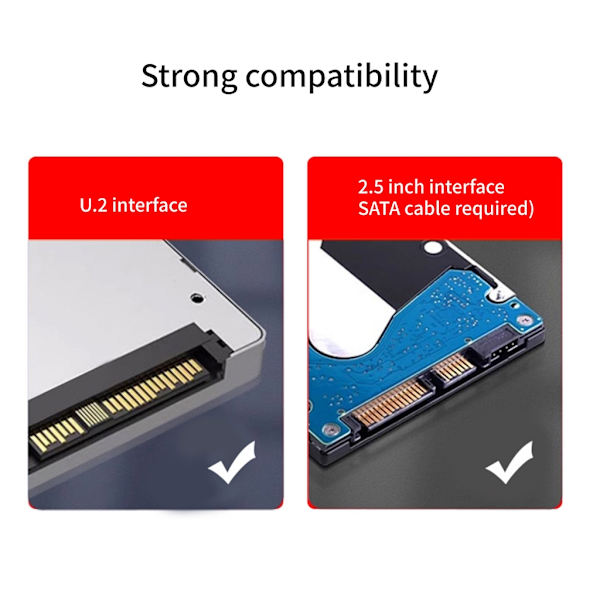 4-portars M.2 SFF8639 NVMe Solid Disk Reader PCIe X16 Internt Expansionskort