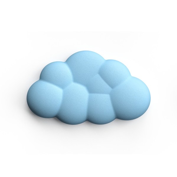 Molnformad Handledsstöd PU-material Halkfri Gummibas Memory Foam för 100 Tangenter 87 Tangenter 68 Tangenter Tangentbord Musmatta