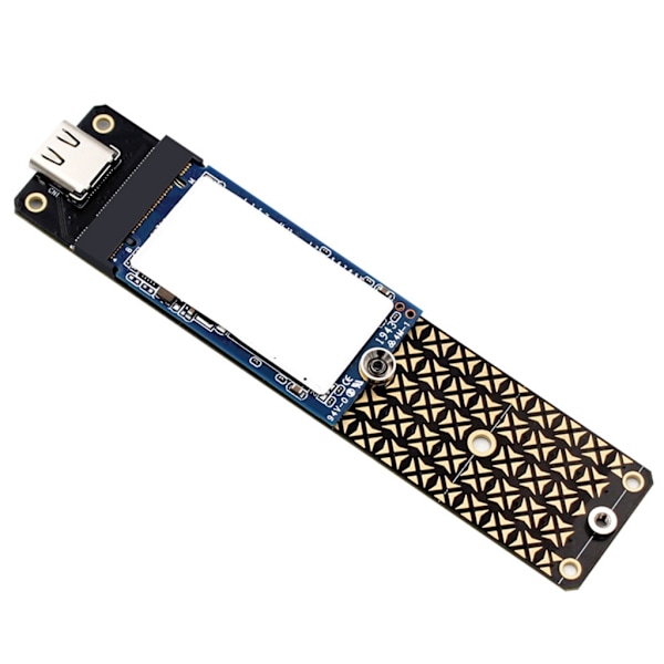 M.2 B Key SSD till USB 3.2 Adapterkort JMS580 Risers Kort TYP C 10Gbps