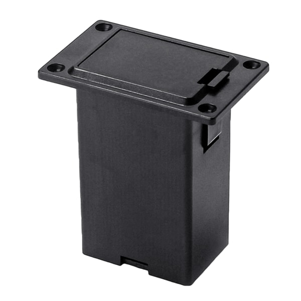 Aktiv basgitarr pickup 9V batterilåda Plast cover Hållare case för gitarr bas pickup utbytesverktyg 1