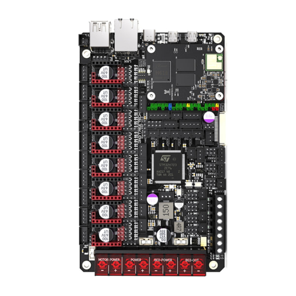 Manta M8P V2.0 Control Board Kit 32Bit forRaspberryPi Support Klipper Tyst Hög prestanda för 3D-skrivare Ender3 M8P V2 with CB1