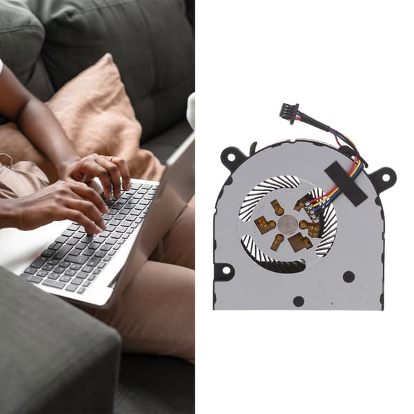 Laptop CPU Køleventilator til Xiaoxin Pro-13 2019 2020 til S540-13 Sort Metal