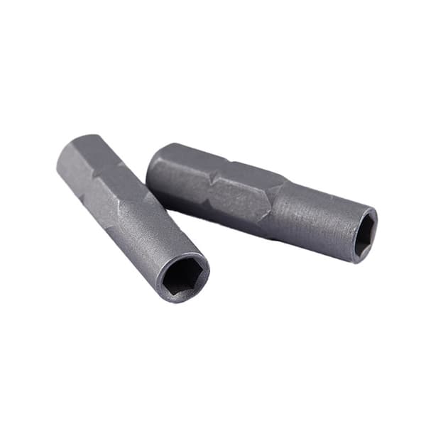 2 stk sekskantet skaftadapter 4 mm bitsholder 1/4 tomme skrutrekkerbitadapter