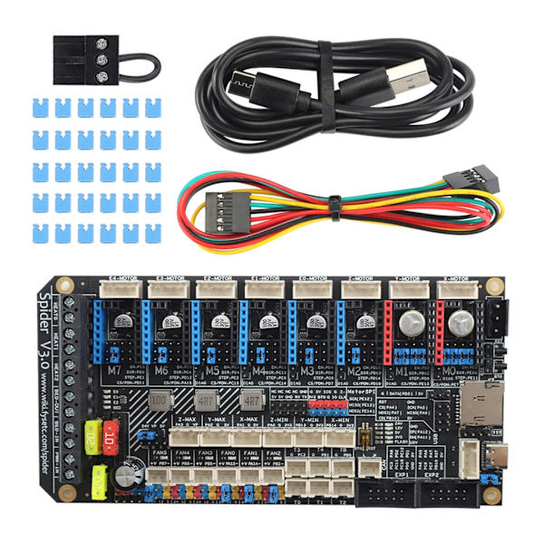 3D-utskriftsmoderkort V 3.0 för Voron 2.4/Switchwire 3D-skrivare Reparationsdelar Huvudkort STM32F446 Huvudchip