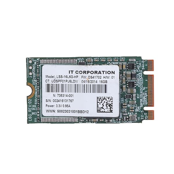 Laptop Intern LSS-16L6G 16GB 2242 M.2 SSD Harddisk Erstatning