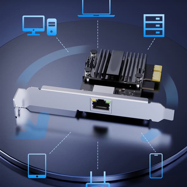5G Pcie til RJ45 Netværksadapter RTL8126B Chip Gigabit Ethernet Controller