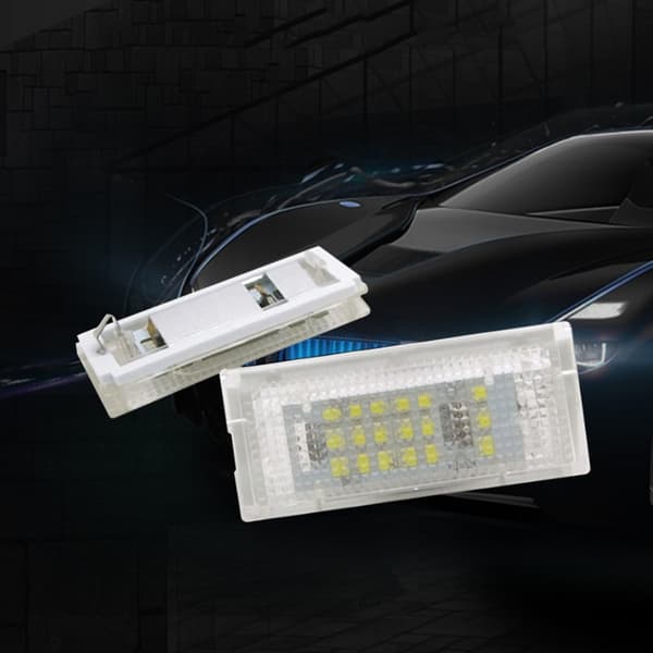 LED Bil Nummerpladelygte 12V 6500K Lampe Til E46 Sedan Nummerpladelys