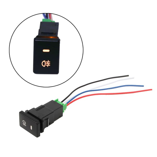 DC12V Tåkelysbryter for kjøretøy, bak, for Camry Prius