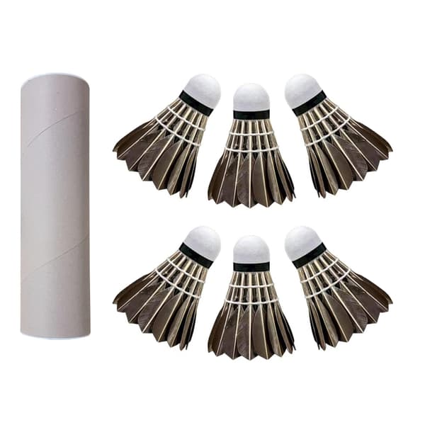 Fjäder Badminton Shuttlecocks, Professionellt Badmintonset med Hög Hastighet