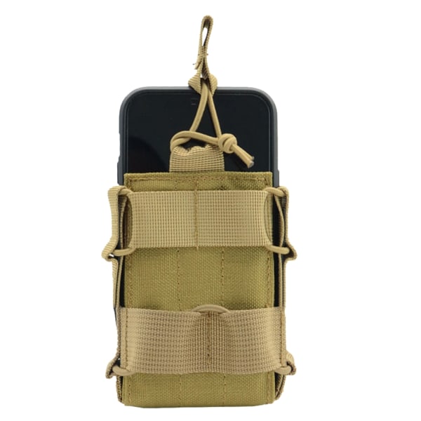 Molle Tactic Magazine Pouchhållare Clip Jaktväst Tillbehör Väska Open-Top Hunting Military Airsoft Mag Holder Pouch CP camouflage