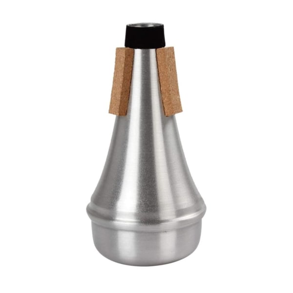 Mini Demper for Trompet Aluminium Rett Trompetdemper Metall Sourdine for Jazz Instrument Øving Nybegynner