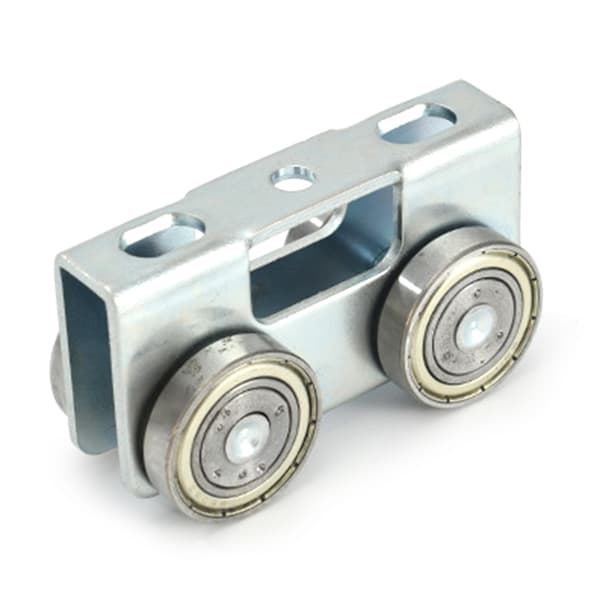 Letmonterede design trolleyruller for forbedret belastningsfordeling