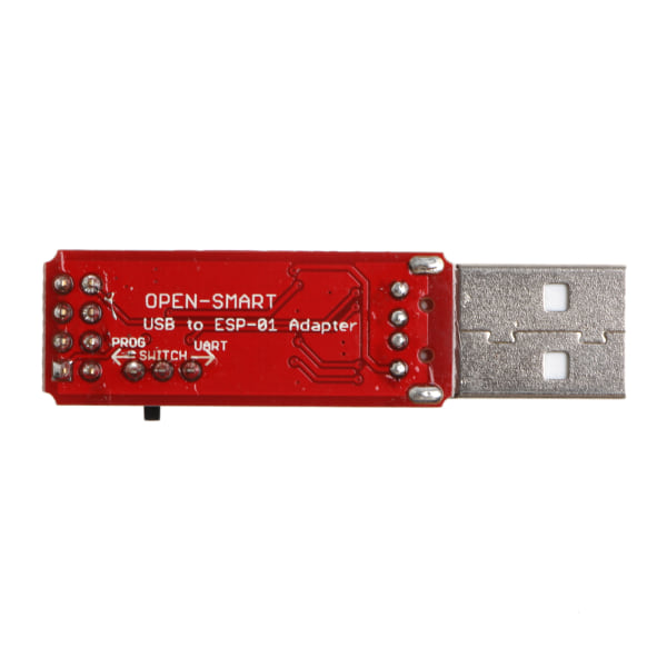 OPEN-SMART USB till ESP8266 ESP-01 Wi-Fi-adaptermodul för med CH340G-drivrutin