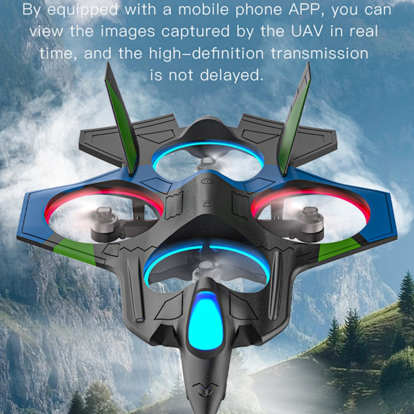 Kraftfuld Model Quadcopter Fjernbetjening Fighter Svævefly Legetøj Teenagere Voksne Gave