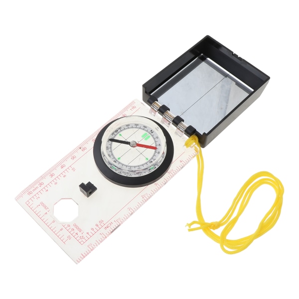 Karta Linjal Spegel Skala Navigation Kompass Scouts Survival Outdoor Camping Kit
