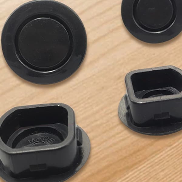 2 Størrelser Gummi Linse Sensor Hull Deksel For Universell Bilfanger Beskyttelse White