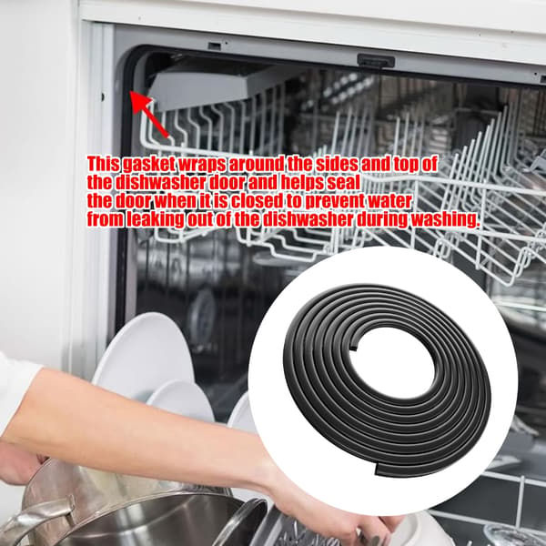 Standard diskmaskinslucktätning, konsekvent, olika märken, enkel