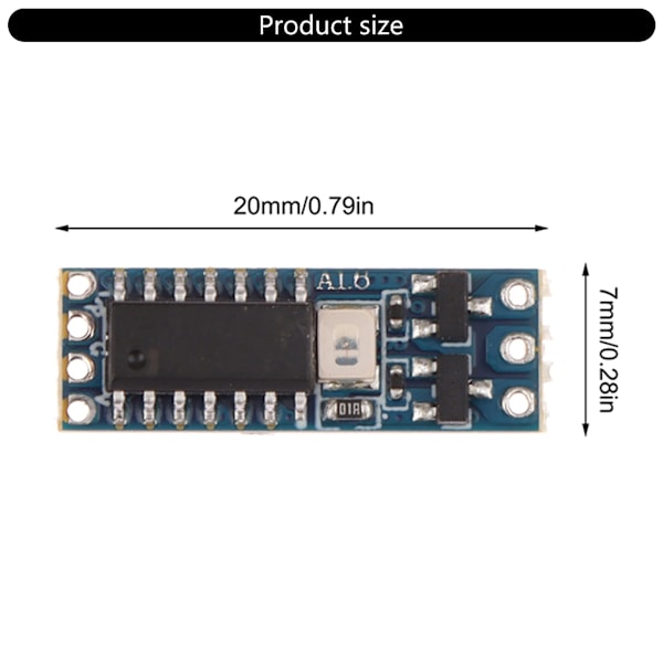 UAV ESC Drivrutinskortsmodul med Bred Spänning 1S~2S och 4A Utgång Red